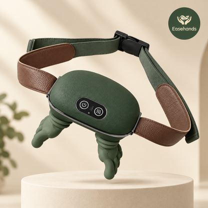Easehands green neck and shoulder massager with adjustable strap